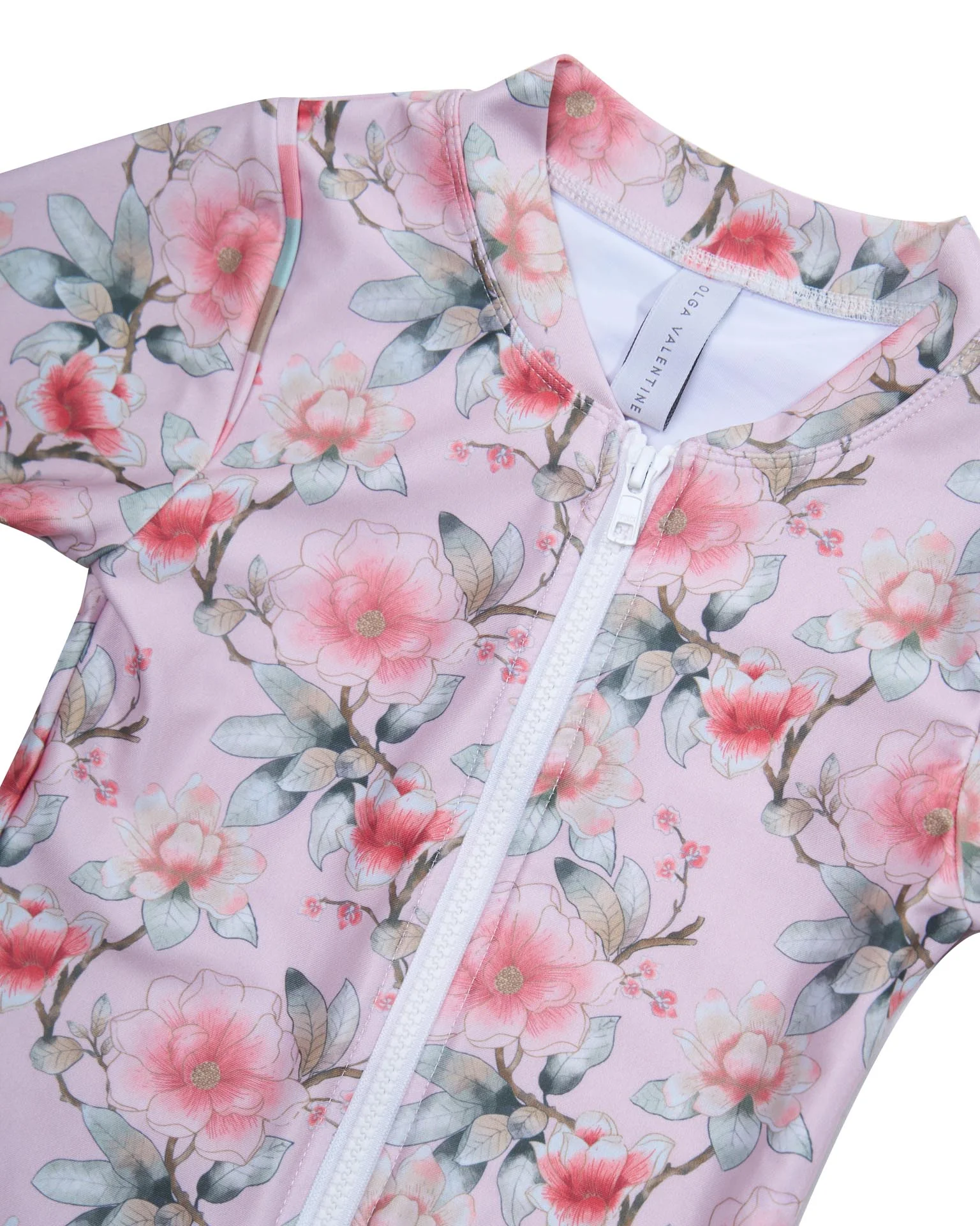 Long Sleeve Zip One Piece Swimsuit - Image 5