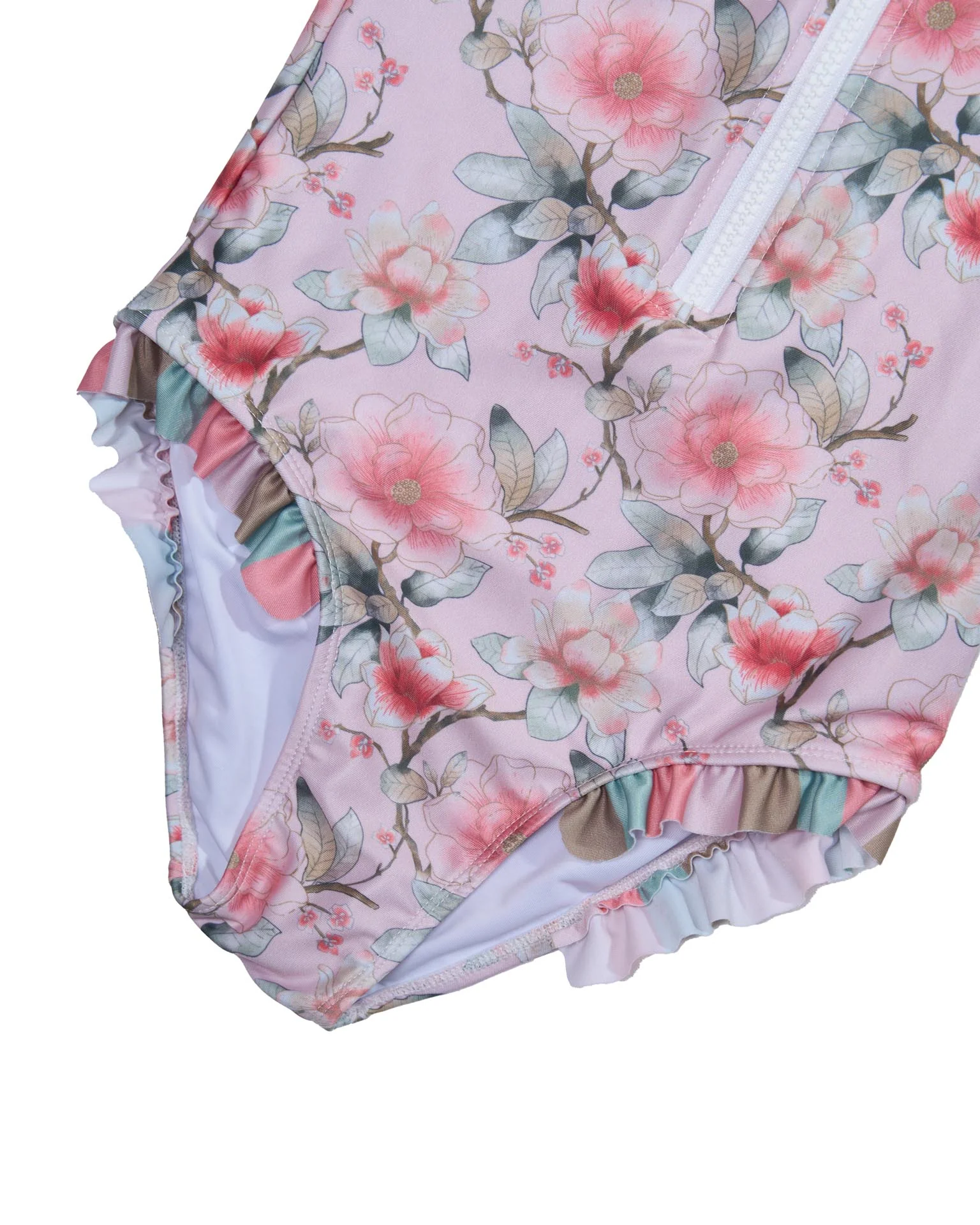Long Sleeve Zip One Piece Swimsuit - Image 6