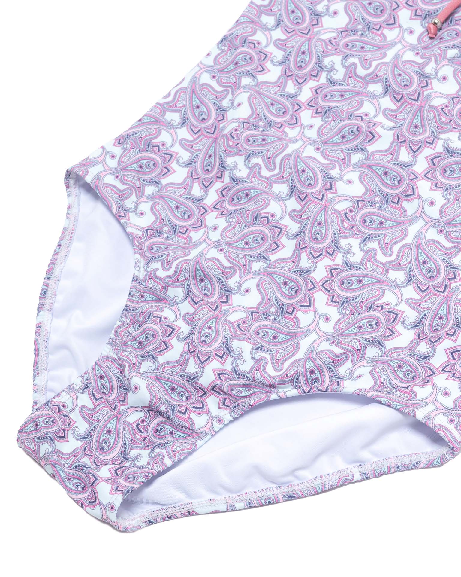 One Piece Swimsuit with Tie Front - Image 5