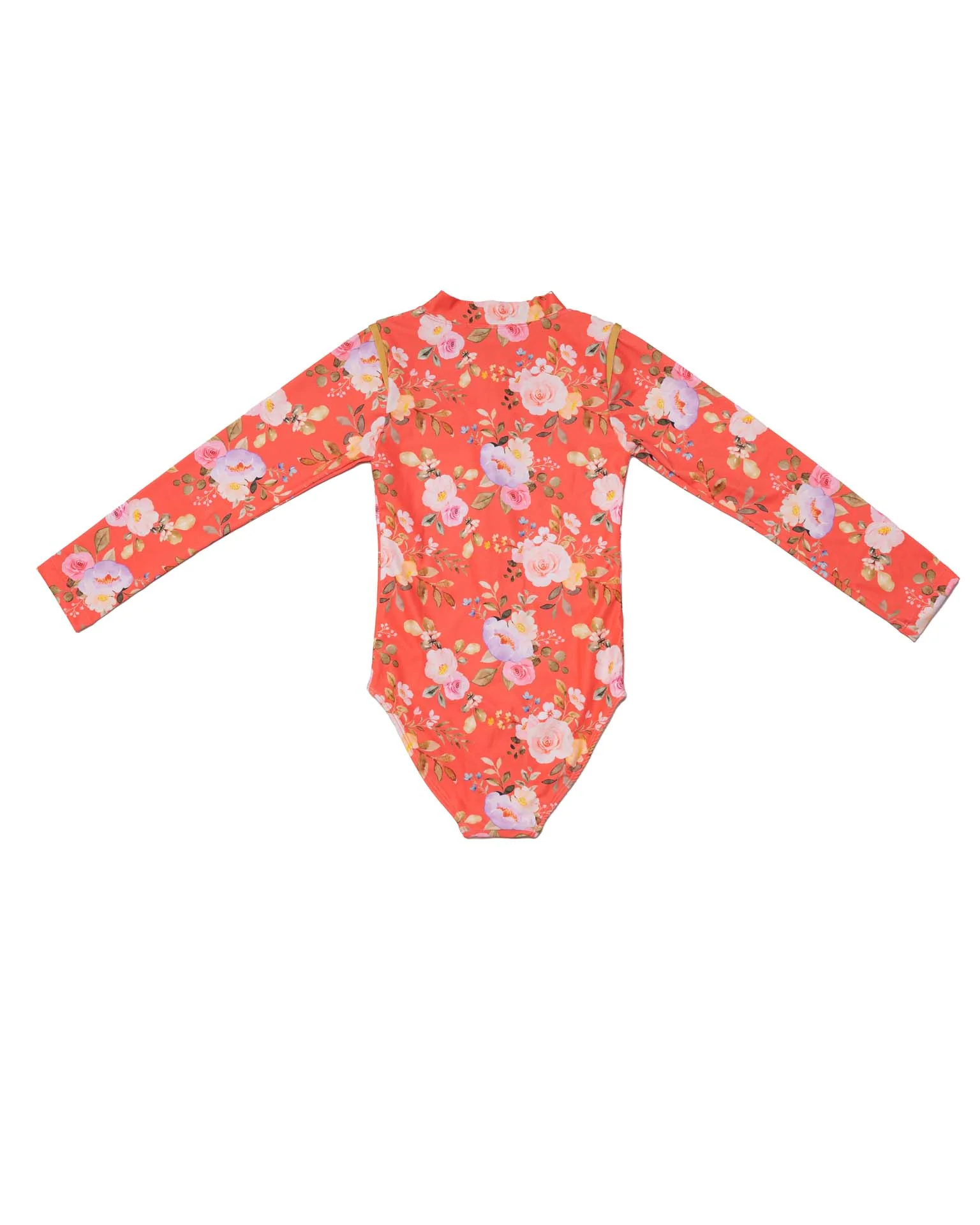 Long Sleeve Zip One Piece Swimsuit - Image 5