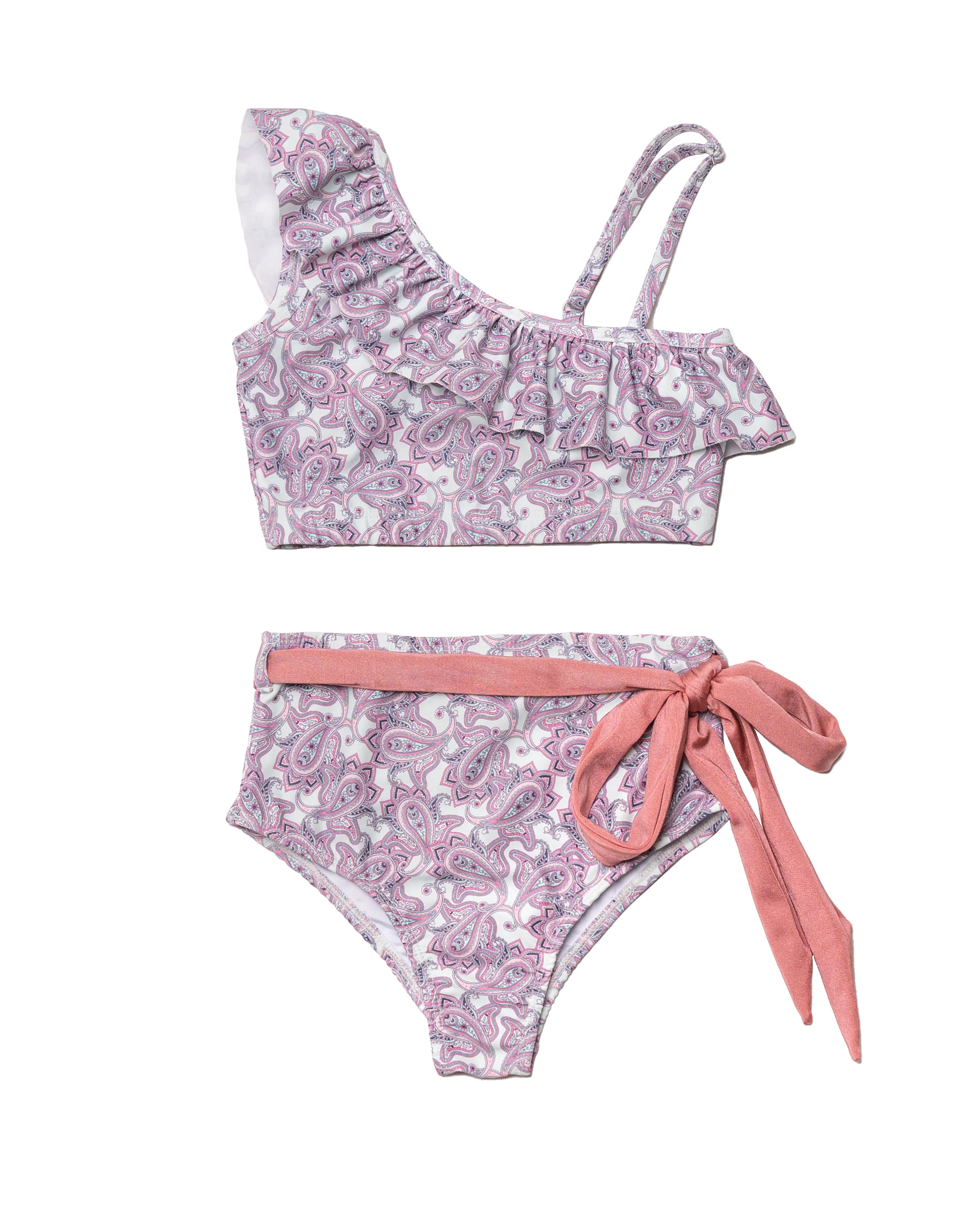 One Shoulder Ruffle Bikini - Mystic Moon - Image 2