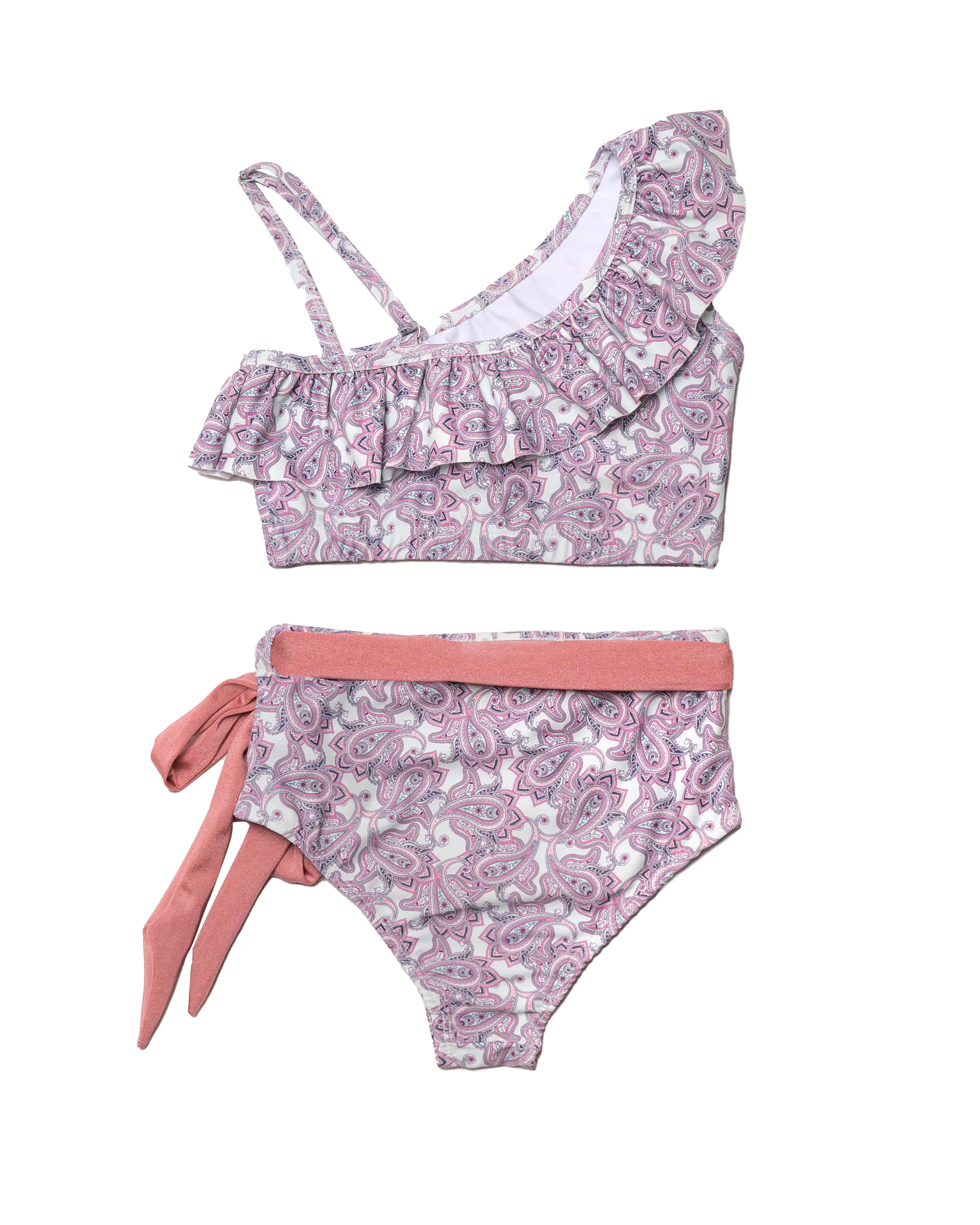 One Shoulder Ruffle Bikini - Mystic Moon - Image 3