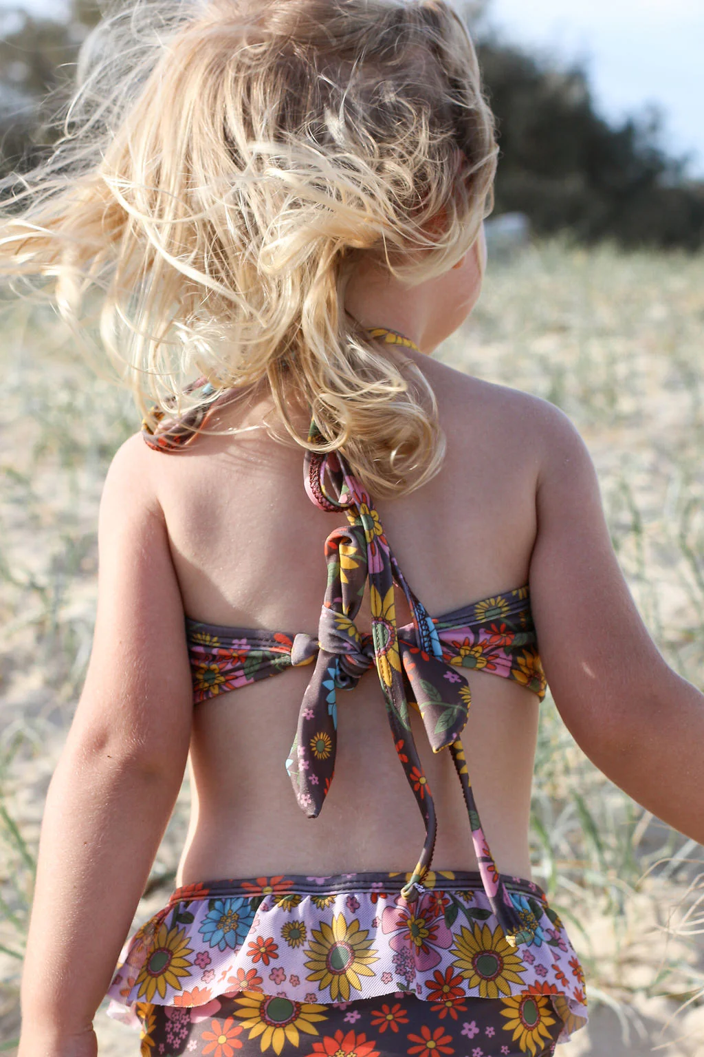 Peace, Love & Happiness High Waisted Bikini (Poppy) - Image 9