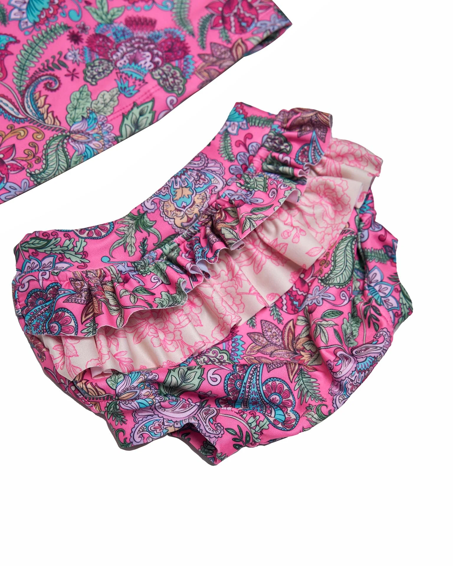 Baby Girl Swim Set – Long Sleeve & Frill Bottoms (Liberty) - Image 6