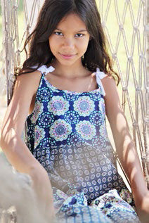 SAMPLE | Lotus Blue Beach Dress - Image 3