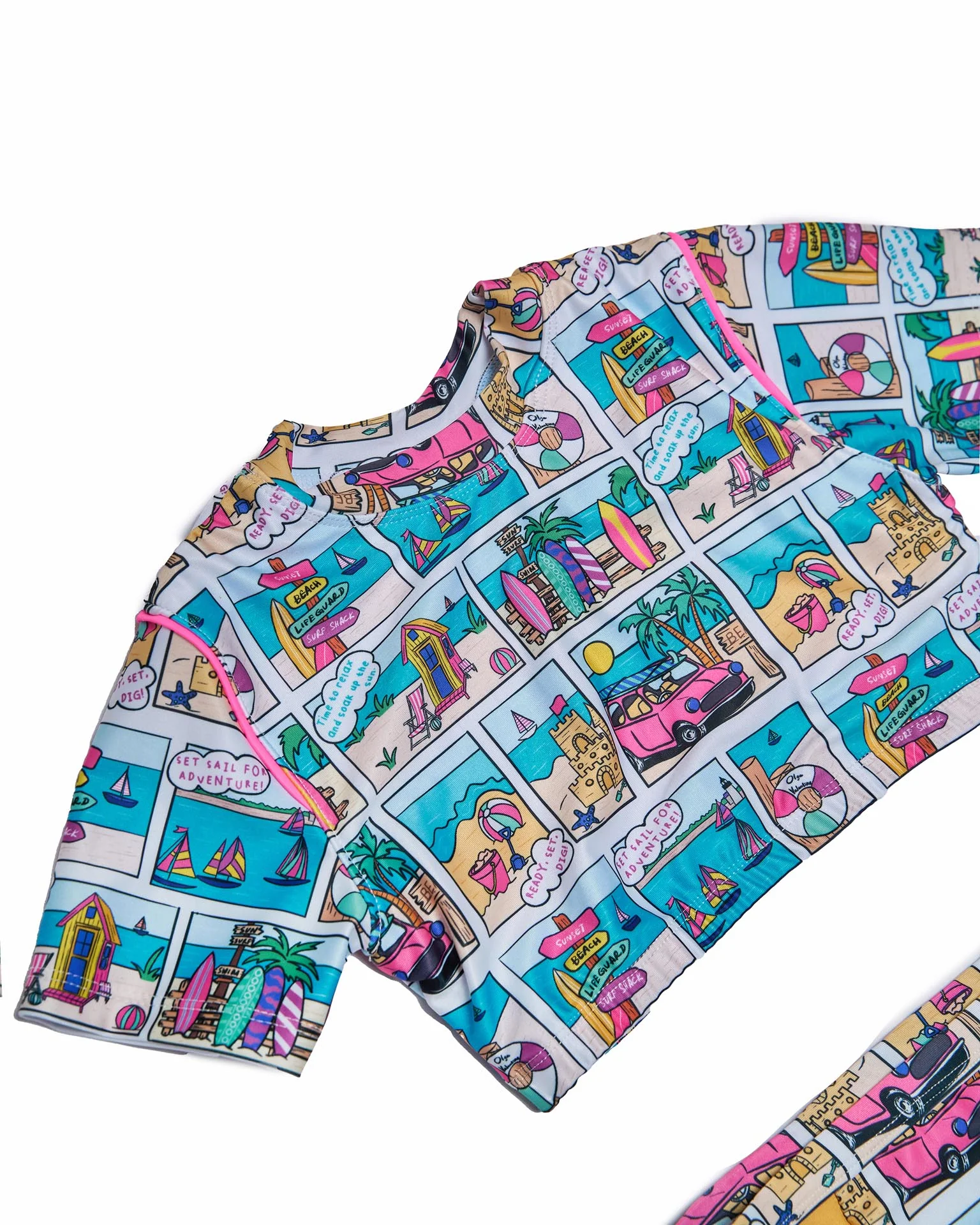 Girls 3 Piece Swim Set (Bondi Print) - Image 4