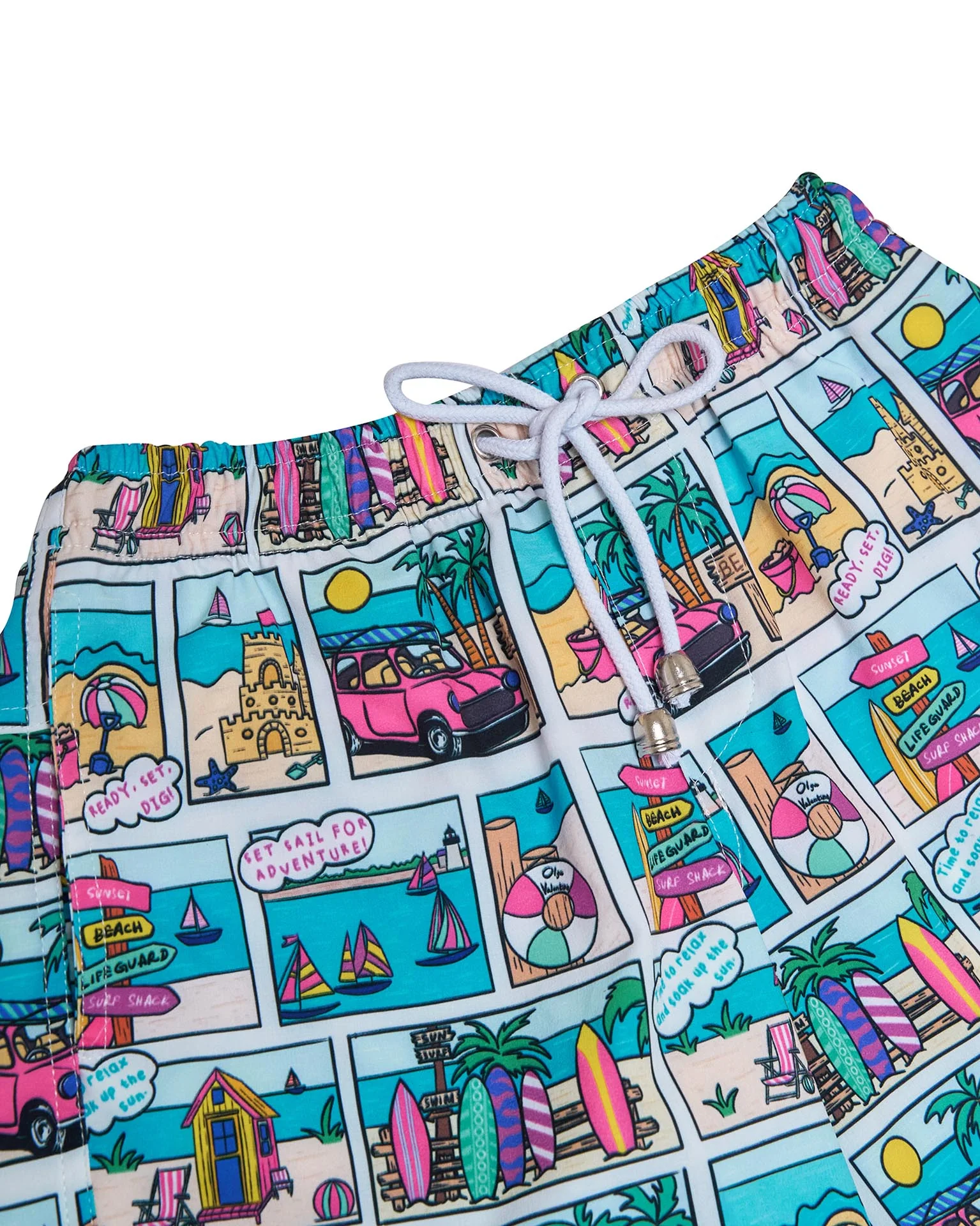 Boys Board Shorts (Bondi Print) - Image 5