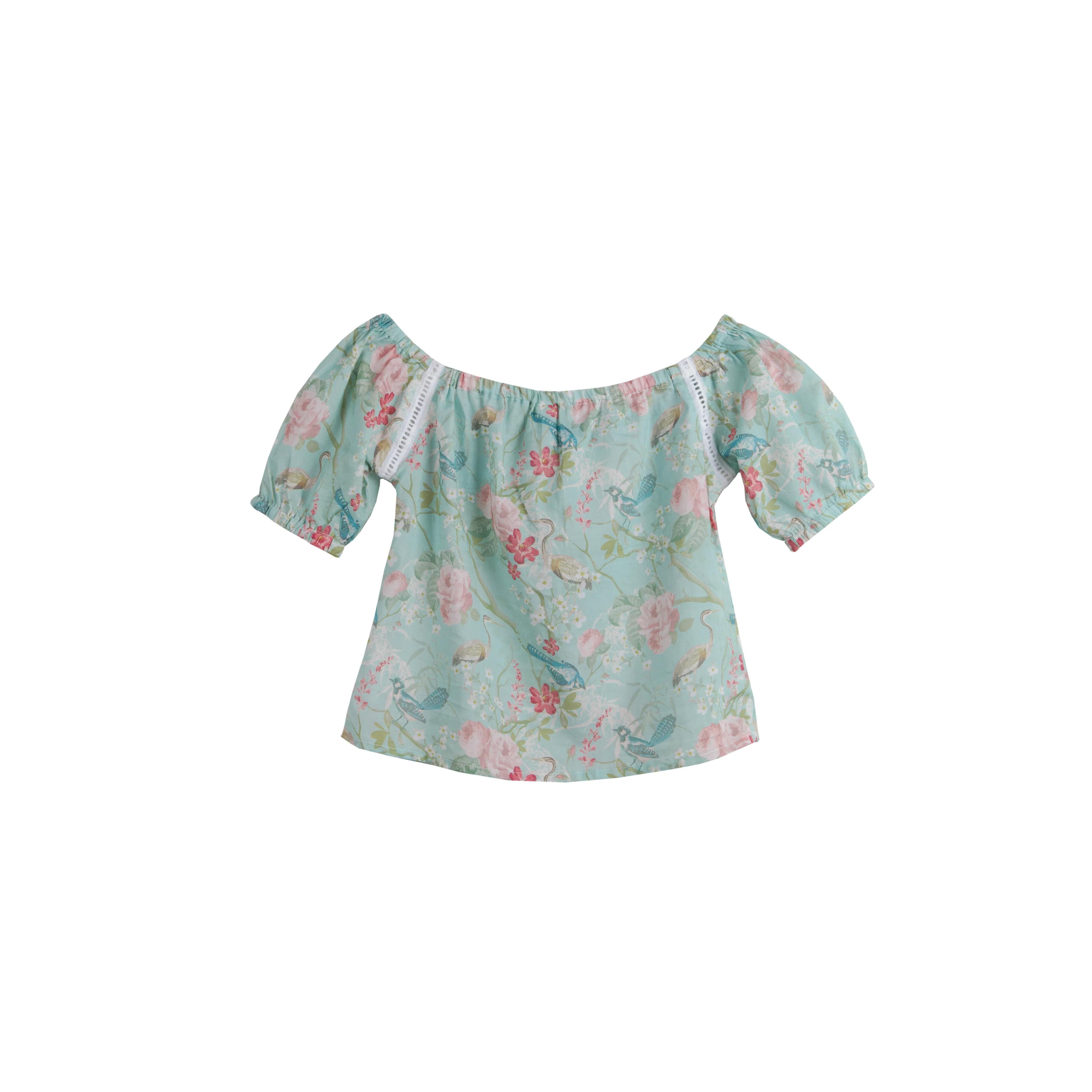 SAMPLE | Cotton Off Shoulder Top - Image 2
