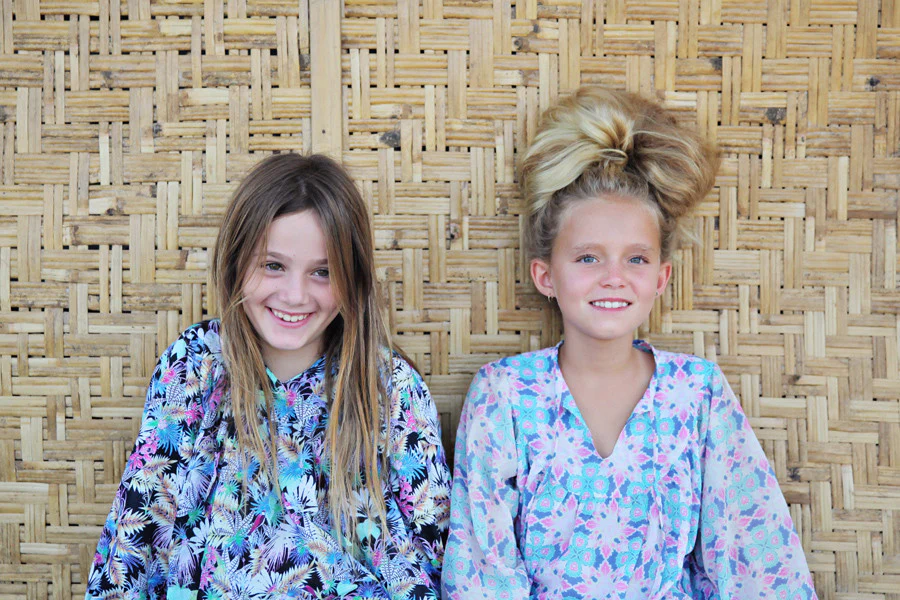 Tropical Bird Black Kaftan - Image 3