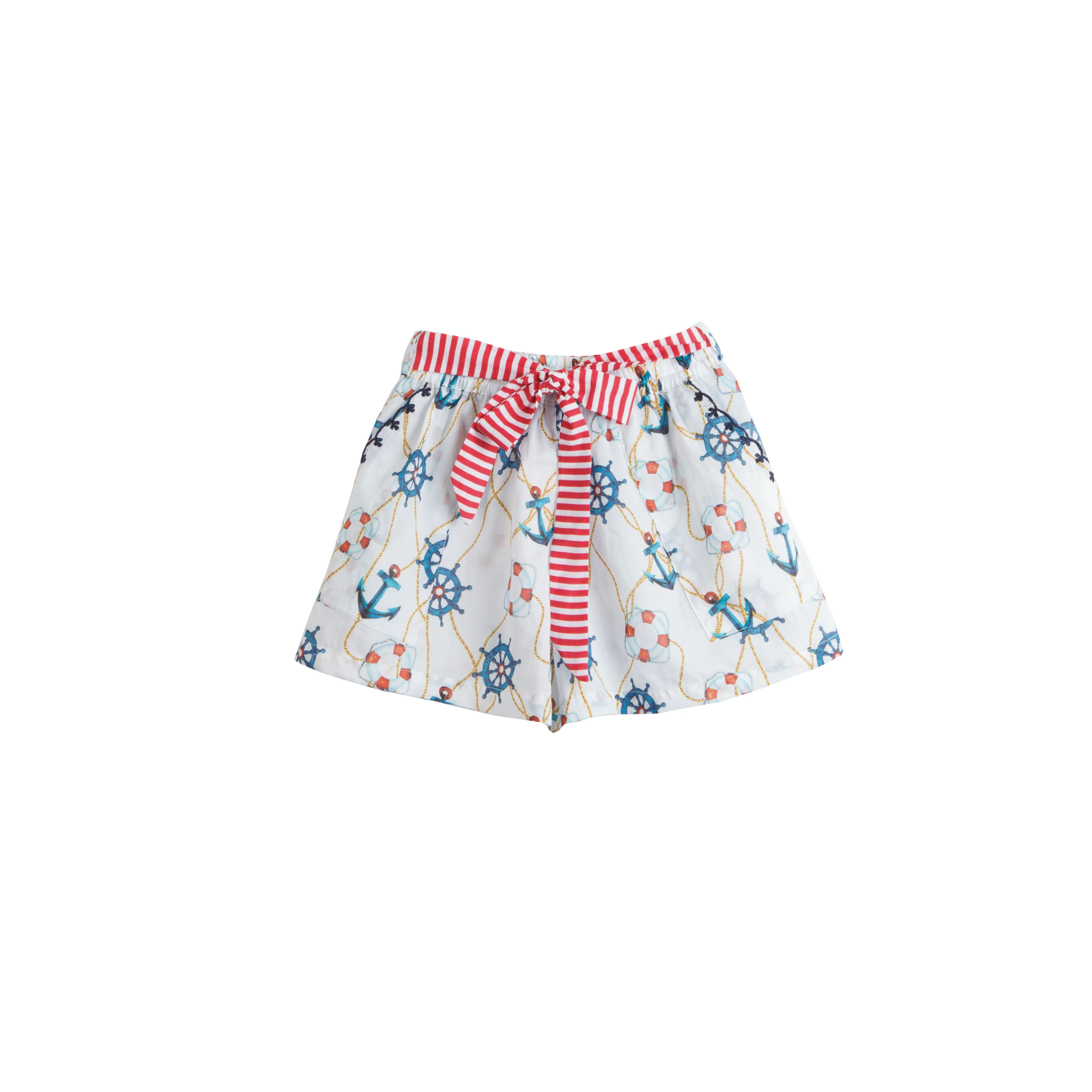 Cotton Shorts with Pockets