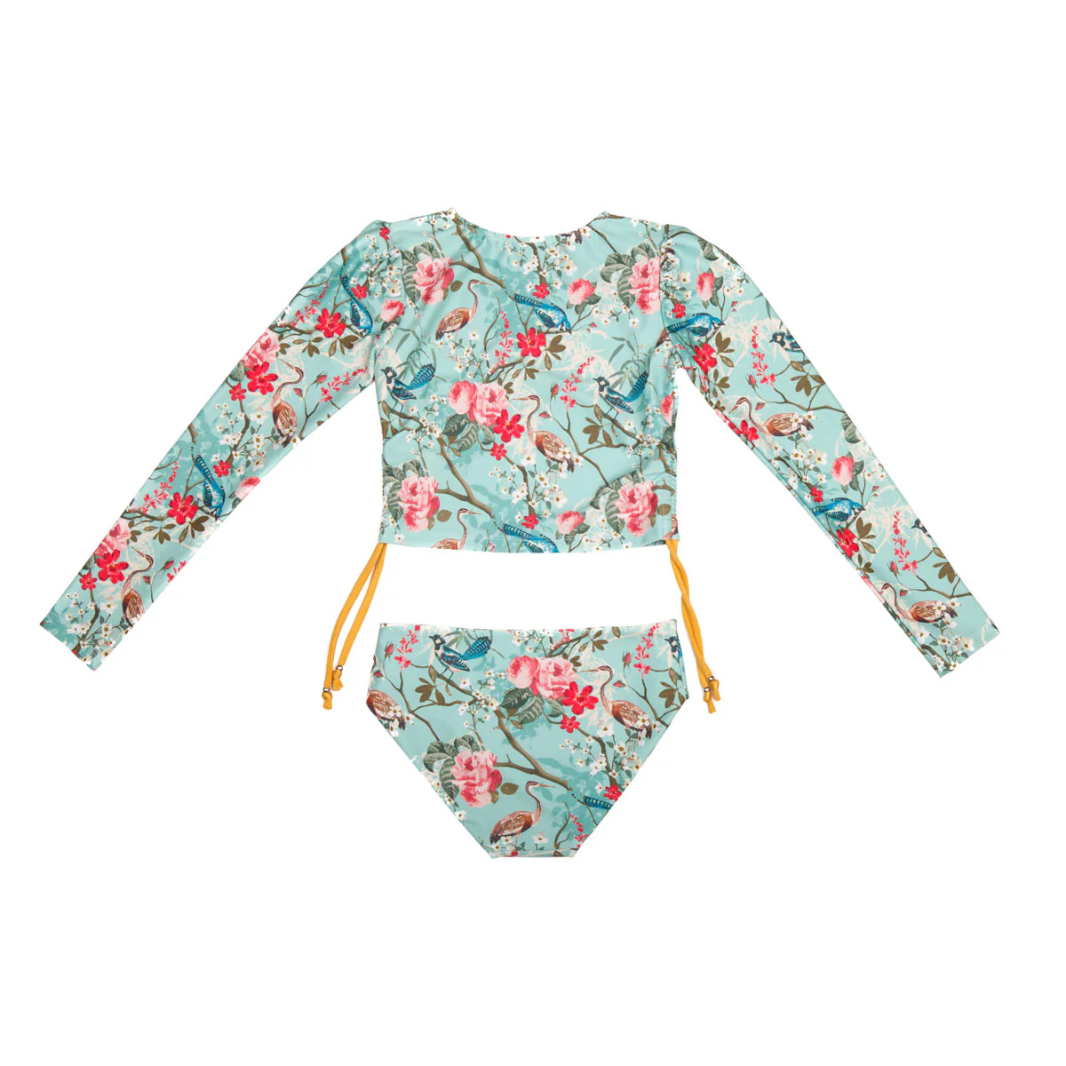 2 Piece Swimsuit Set with Side Ties - Image 3