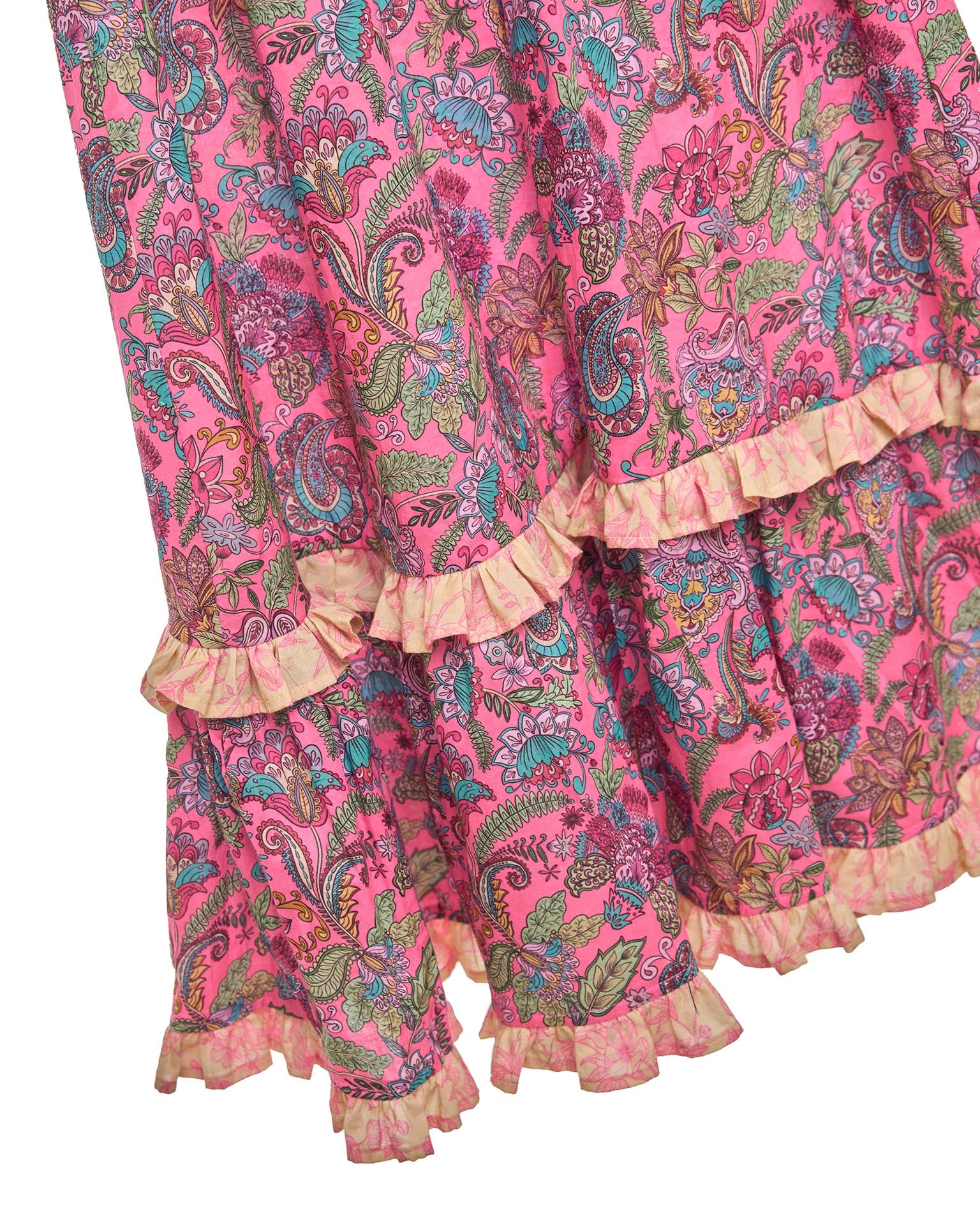 Girls Capri Dress – Cotton Voile & Tie Straps (Liberty) - Image 3