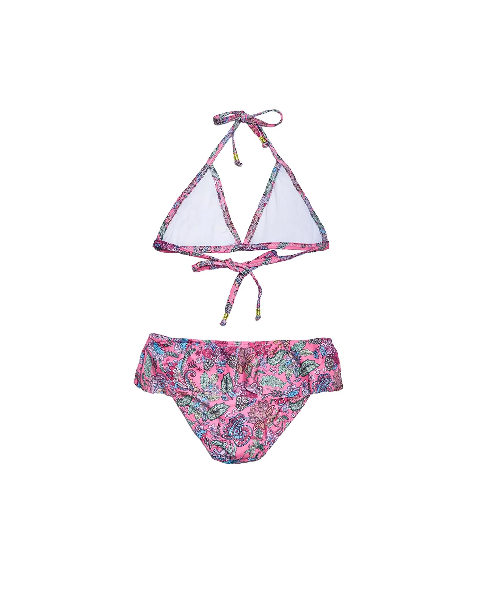 Girls Frill Bikini Set – Triangle Top & Frill Detail (Liberty) - Image 5
